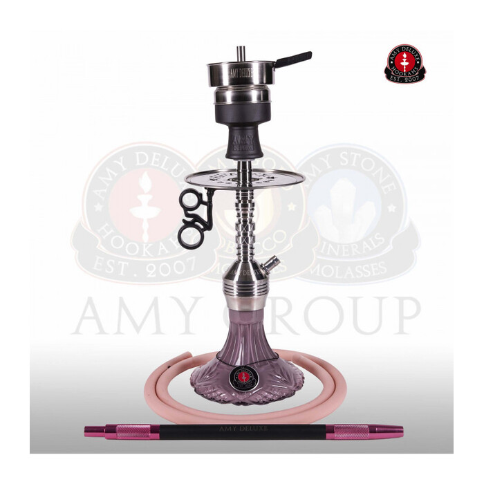 AMY DELUXE Shisha Xpress Class Mini 115.03 Pink RS Silber