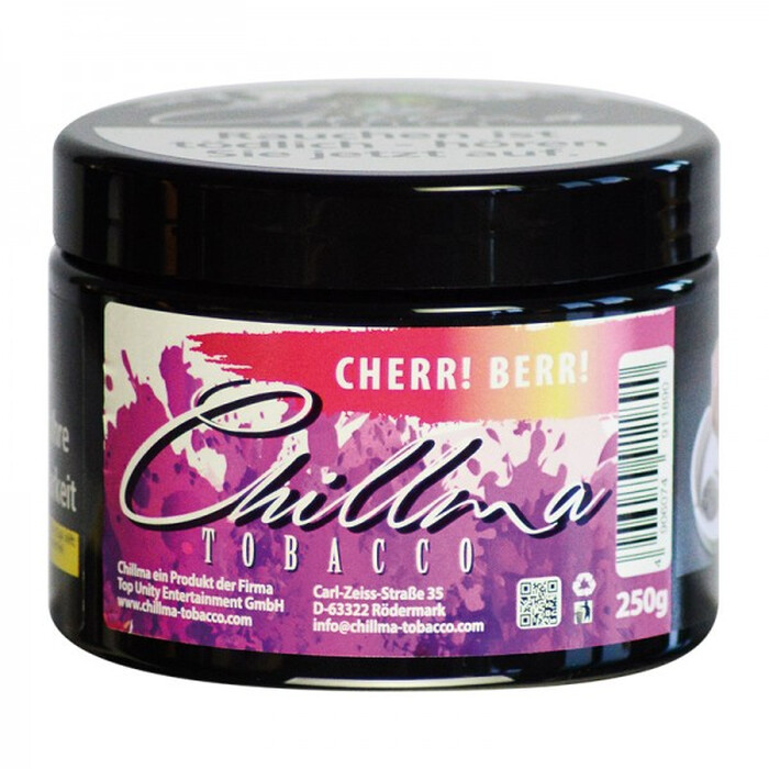 Chillma Tobacco Cherry Berry 250g