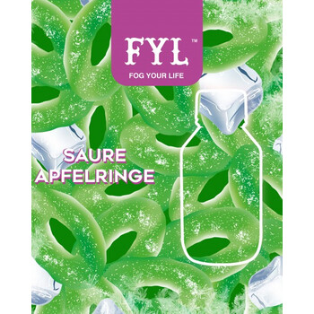 Fyl Fog your Life Molasse - Saure Apfelringe - 130g