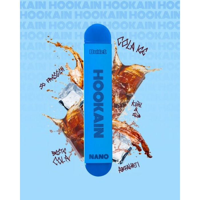Hookain Nano X 600 - E-Shisha Einweg Cola Ice